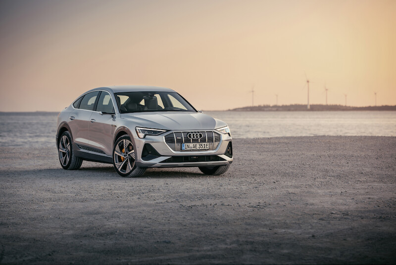 SUV coupé z rodziny pojazdów e-tron: Audi e-tron Sportback