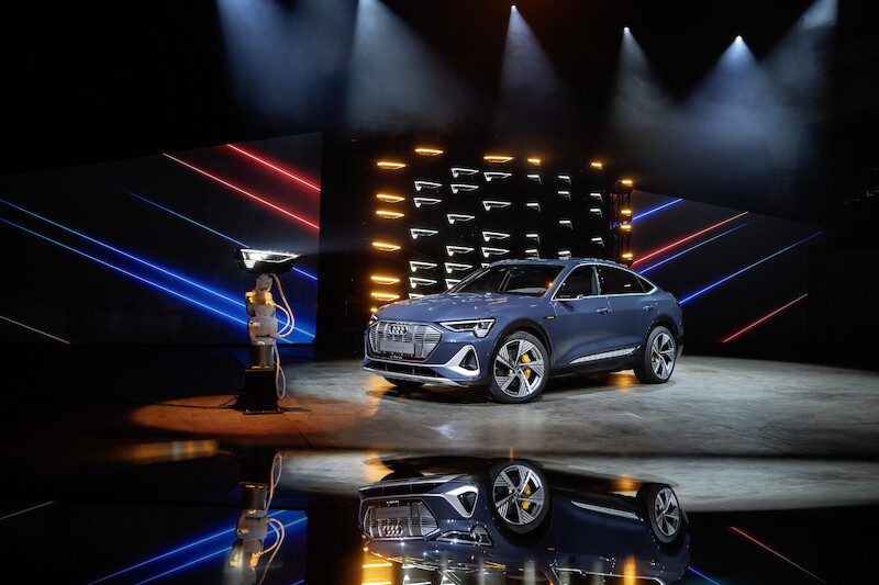 SUV coupé z rodziny pojazdów e-tron: Audi e-tron Sportback