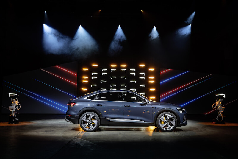 SUV coupé z rodziny pojazdów e-tron: Audi e-tron Sportback