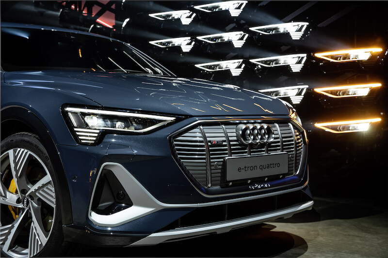 SUV coupé z rodziny pojazdów e-tron: Audi e-tron Sportback