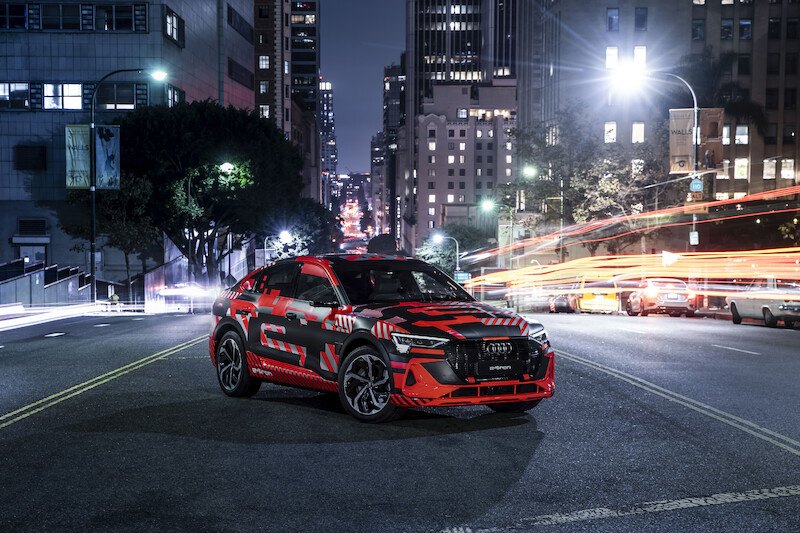 SUV coupé z rodziny pojazdów e-tron: Audi e-tron Sportback