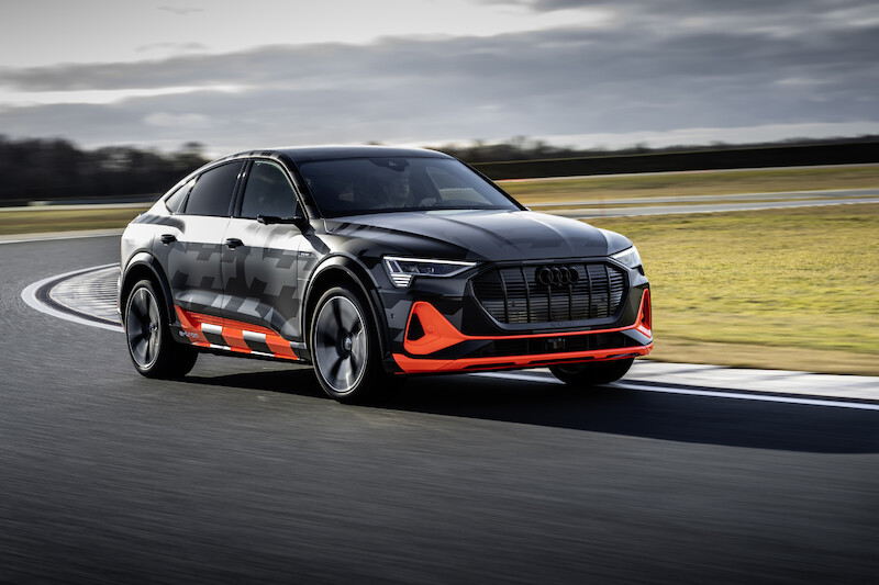Dynamiczne, zwinne i elektryczne: Audi przedstawia koncepcję napędu dla modeli e-tron S
