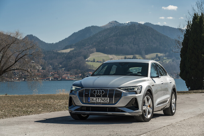 SUV coupé uzupełnia rodzinę pojazdów e-tron: Audi e-tron Sportback