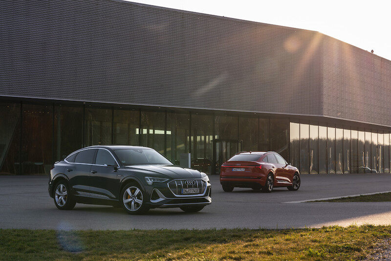 SUV coupé uzupełnia rodzinę pojazdów e-tron: Audi e-tron Sportback