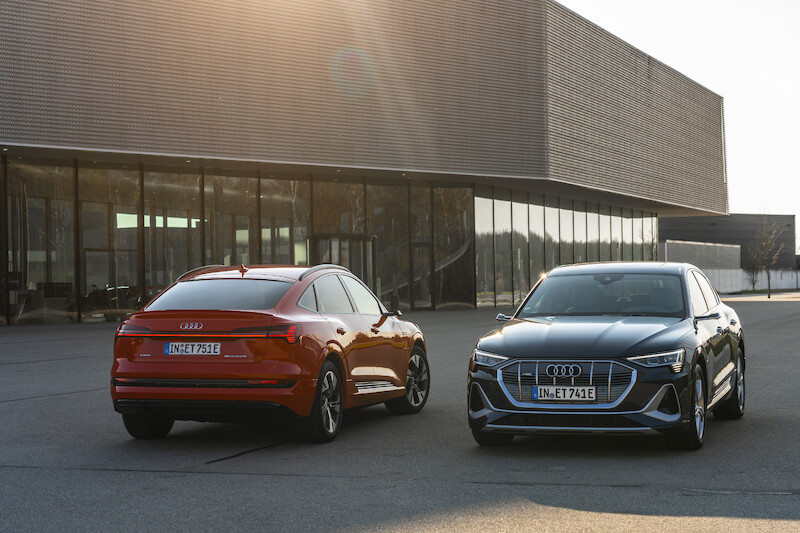 SUV coupé uzupełnia rodzinę pojazdów e-tron: Audi e-tron Sportback