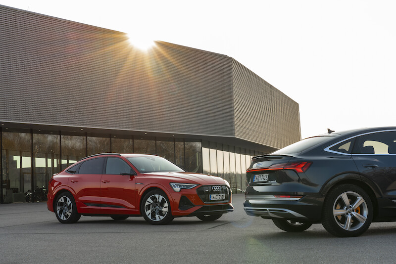SUV coupé uzupełnia rodzinę pojazdów e-tron: Audi e-tron Sportback