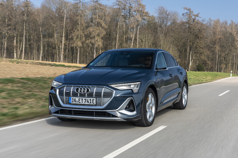 SUV coupé uzupełnia rodzinę pojazdów e-tron: Audi e-tron Sportback