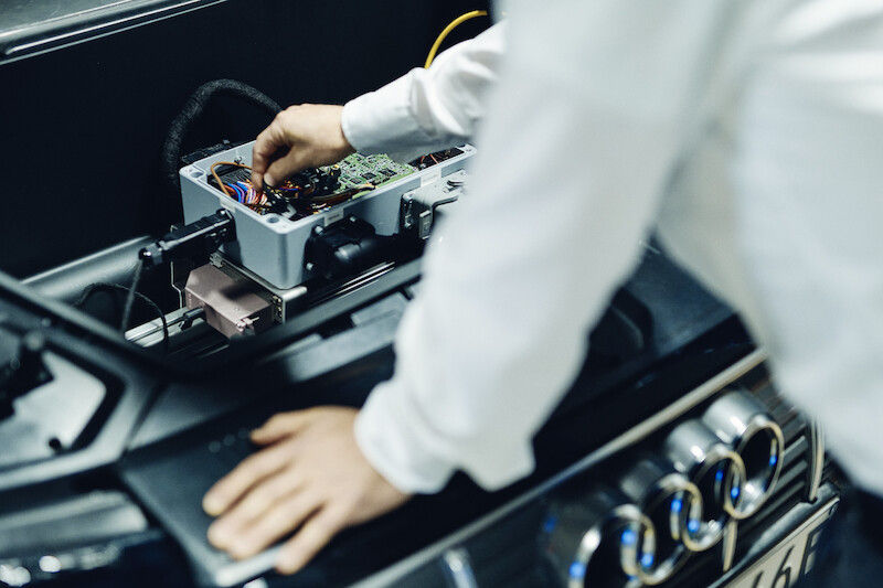 Samochody elektryczne jako część transformacji energetycznej: Audi prowadzi badania nad techniką ładowania dwukierunkowego