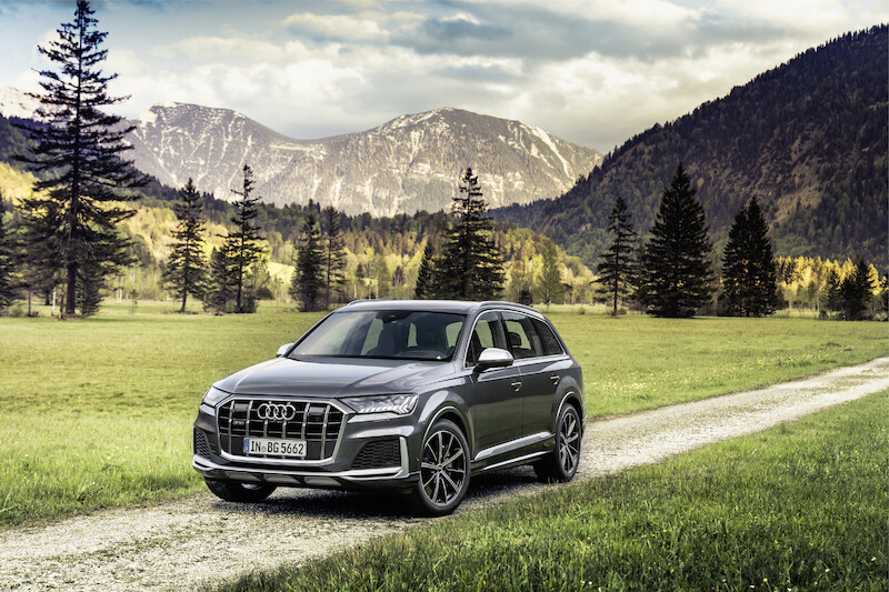 Najwyższa wydajność: Audi SQ7 i Audi SQ8 z silnikiem V8 TFSI
