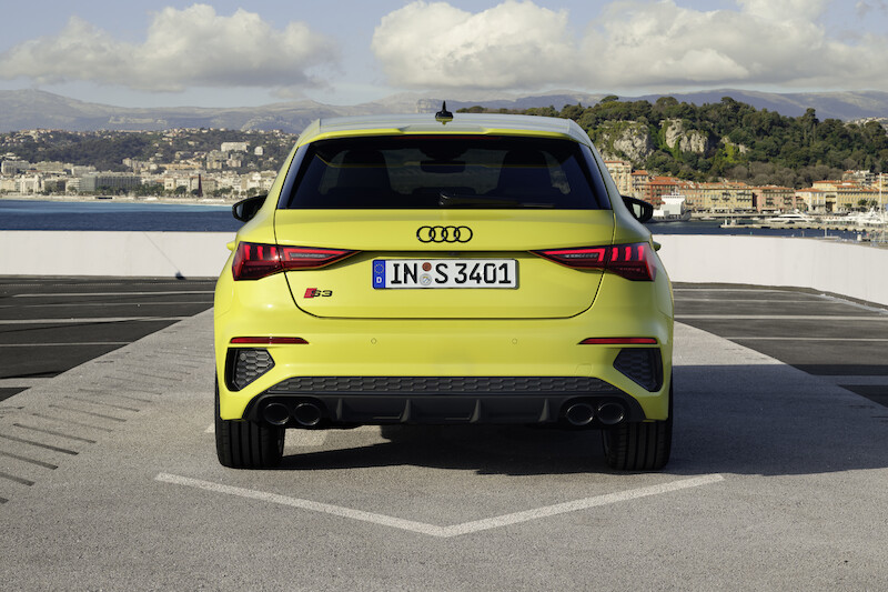 Więcej dynamiki, więcej mocy, więcej przyjemności z jazdy: Audi S3 Sportback i Audi S3 Limousine