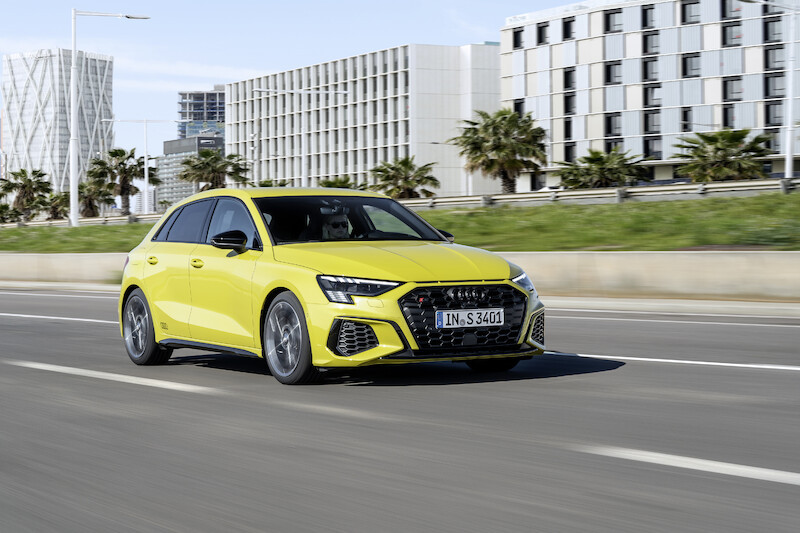 Więcej dynamiki, więcej mocy, więcej przyjemności z jazdy: Audi S3 Sportback i Audi S3 Limousine