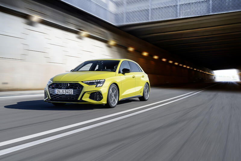 Więcej dynamiki, więcej mocy, więcej przyjemności z jazdy: Audi S3 Sportback i Audi S3 Limousine