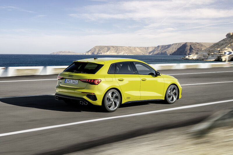Więcej dynamiki, więcej mocy, więcej przyjemności z jazdy: Audi S3 Sportback i Audi S3 Limousine