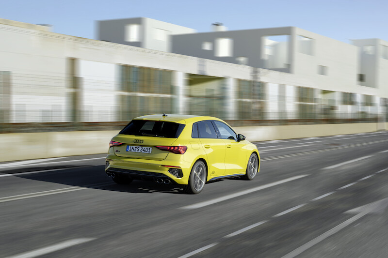 Więcej dynamiki, więcej mocy, więcej przyjemności z jazdy: Audi S3 Sportback i Audi S3 Limousine
