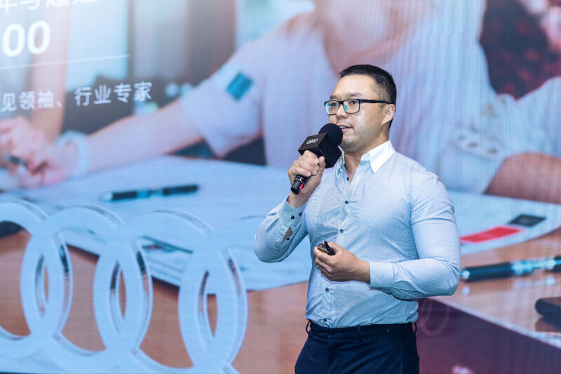 Relaksacyjny design: stoisko Audi na targach Design Shanghai 2021 stworzono we współpracy ze Stellą McCartney