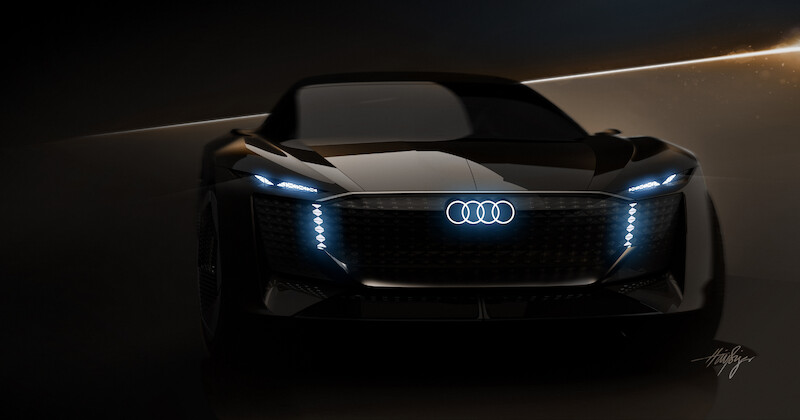 Audi skysphere concept - przyszłość stoi przed nami otworem