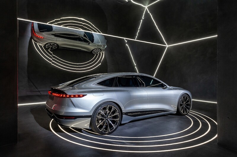 Audi A6 e-tron concept na Milan Design Week