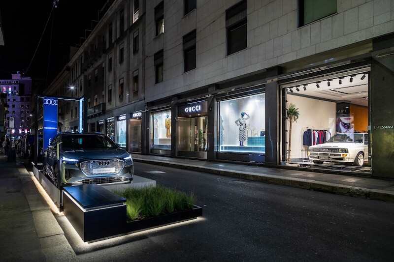 Audi A6 e-tron concept na Milan Design Week