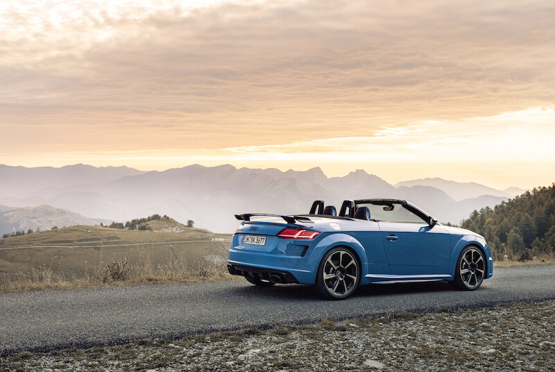 Audi TT RS - 2.5 TFSI: najmocniejszy pięciocylindrowy silnik seryjnie montowany w Audi