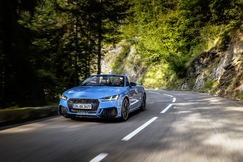 Audi TT RS - 2.5 TFSI: najmocniejszy pięciocylindrowy silnik seryjnie montowany w Audi