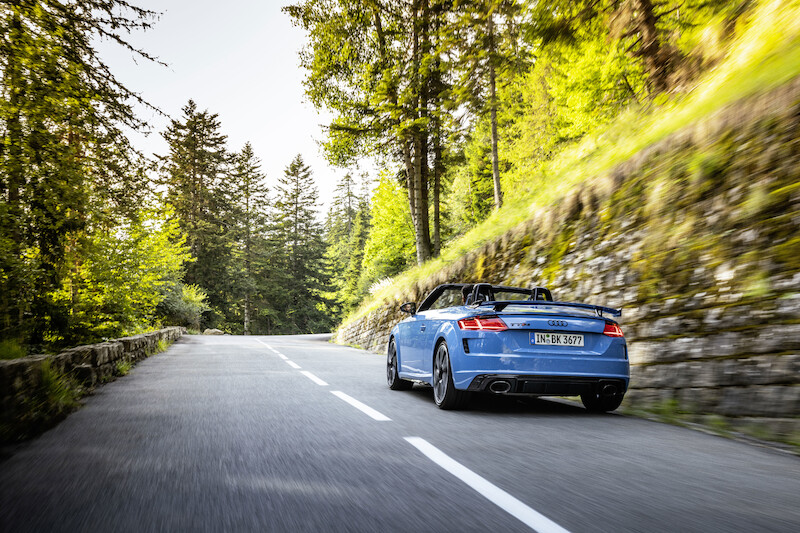 Audi TT RS - 2.5 TFSI: najmocniejszy pięciocylindrowy silnik seryjnie montowany w Audi