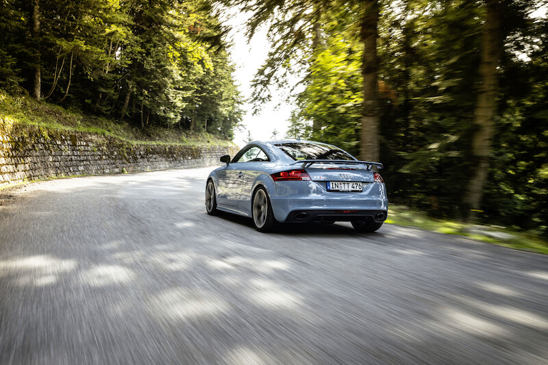 Audi TT RS - 2.5 TFSI: najmocniejszy pięciocylindrowy silnik seryjnie montowany w Audi