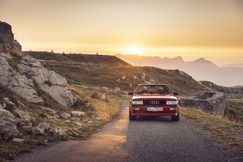 Audi quattro - 2.5 TFSI: najmocniejszy pięciocylindrowy silnik seryjnie montowany w Audi