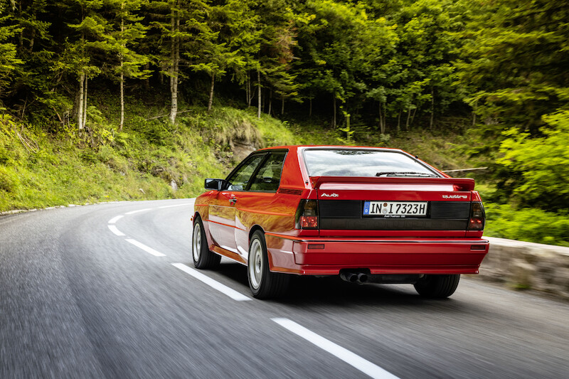 Audi quattro - 2.5 TFSI: najmocniejszy pięciocylindrowy silnik seryjnie montowany w Audi