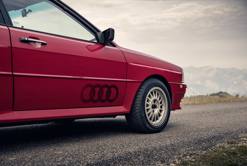 Audi quattro - 2.5 TFSI: najmocniejszy pięciocylindrowy silnik seryjnie montowany w Audi