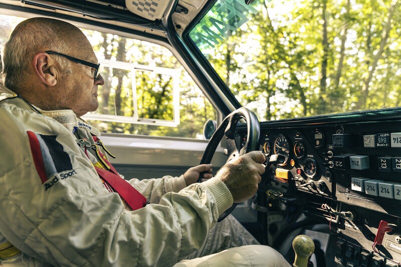 Rajdowy mistrz świata Stig Blomqvist: