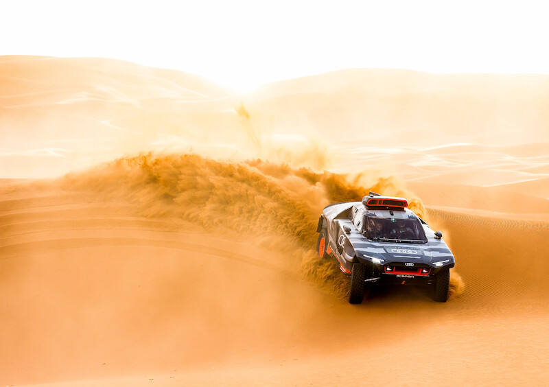 Na progu nowej ery: Audi RS Q e-tron przygotowane do swojego pierwszego Rajdu Dakar