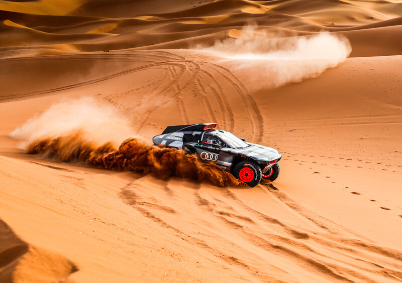 Na progu nowej ery: Audi RS Q e-tron przygotowane do swojego pierwszego Rajdu Dakar