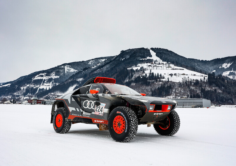 Ken Block zachwycony Audi RS Q e-tron