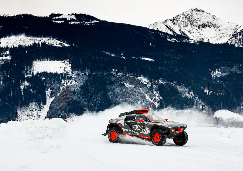Ken Block zachwycony Audi RS Q e-tron