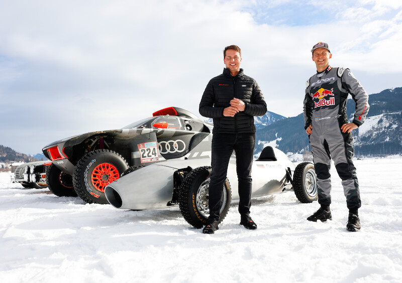 Ken Block zachwycony Audi RS Q e-tron