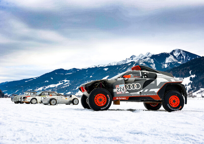 Ken Block zachwycony Audi RS Q e-tron