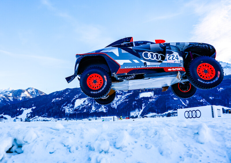 Ken Block zachwycony Audi RS Q e-tron