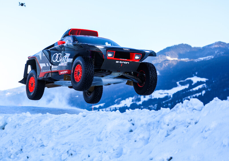 Ken Block zachwycony Audi RS Q e-tron