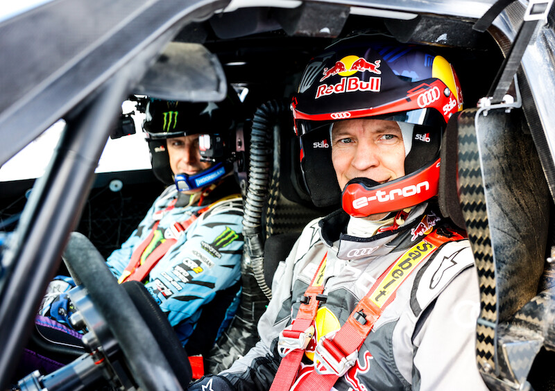 Ken Block zachwycony Audi RS Q e-tron