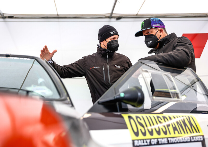 Ken Block zachwycony Audi RS Q e-tron