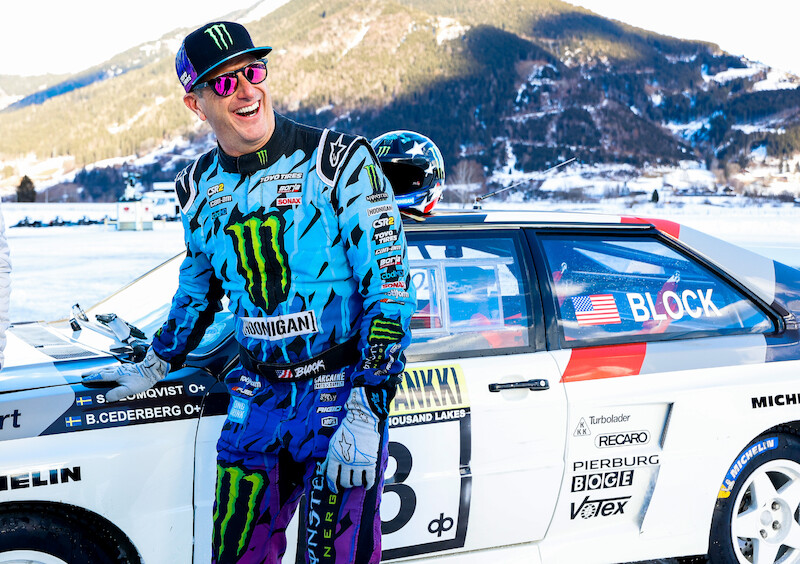 Ken Block zachwycony Audi RS Q e-tron