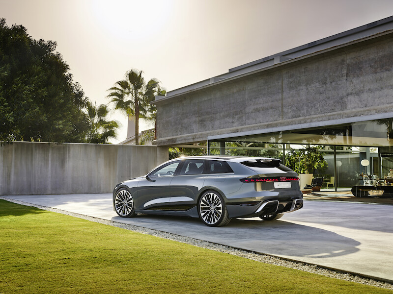 Mistrz magazynowania - Audi A6 Avant e-tron concept