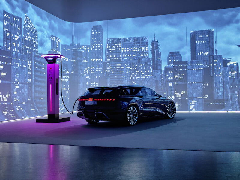 Mistrz magazynowania - Audi A6 Avant e-tron concept