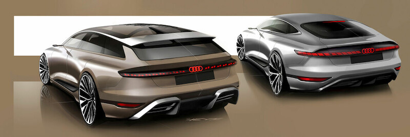 Mistrz magazynowania - Audi A6 Avant e-tron concept