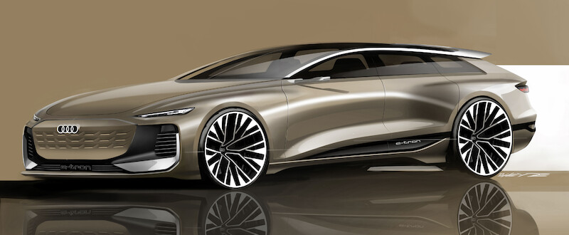 Mistrz magazynowania - Audi A6 Avant e-tron concept