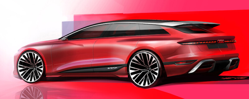 Mistrz magazynowania - Audi A6 Avant e-tron concept