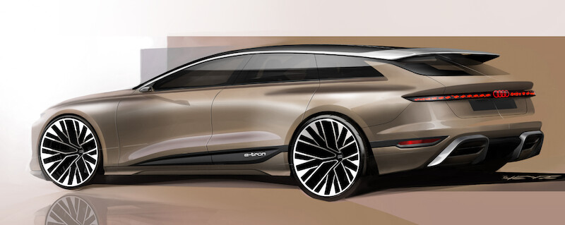 Mistrz magazynowania - Audi A6 Avant e-tron concept
