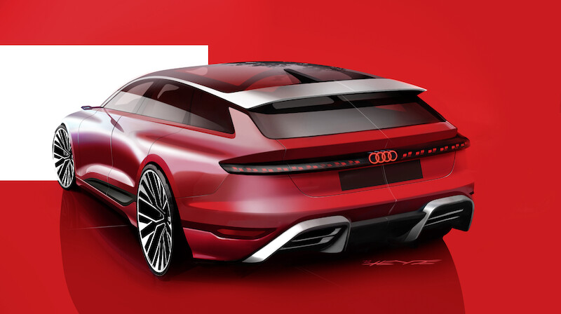 Mistrz magazynowania - Audi A6 Avant e-tron concept