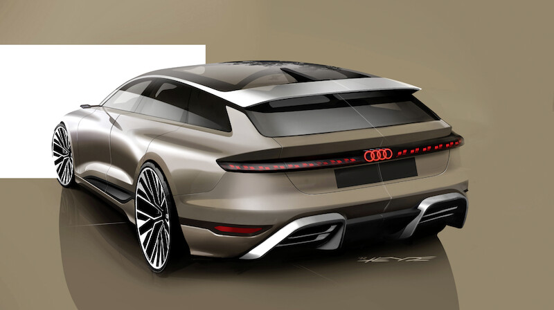 Mistrz magazynowania - Audi A6 Avant e-tron concept