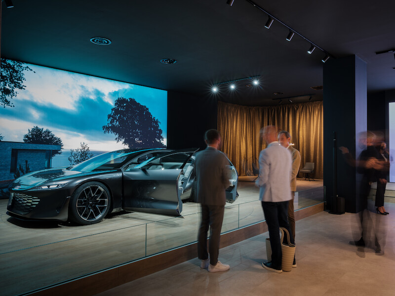 Audi podczas Milan Design Week prezentuje się we współpracy z firmą Poliform